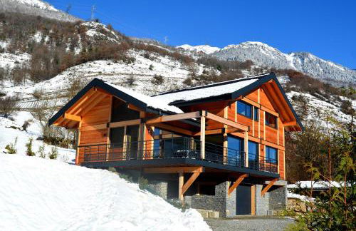 Chalet neuf, Jacuzzi, piscine privée mai-sept, pétanque, proche Paradiski - Foto 2