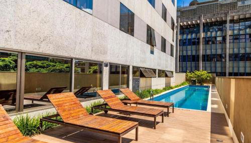 Quarto no Hilton Garden - Piscina - Academia - Ar-condicionado - Região Nobre - Andar alto - Foto 2