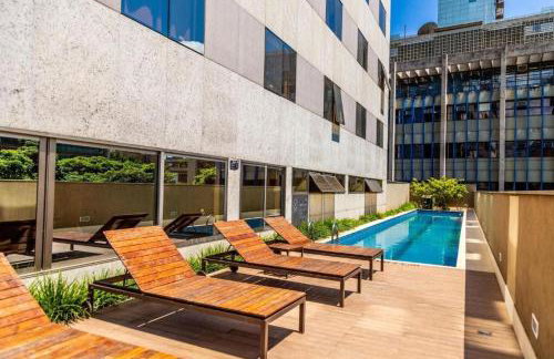 Quarto no Hilton Garden - Piscina - Academia - Ar-condicionado - Região Nobre - Andar alto - Foto 2