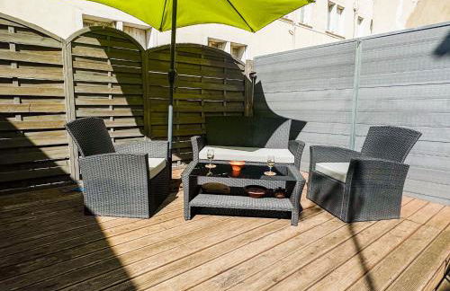 Cozy - Centre Historique - Gare à proximité - Grande Terrasse - Foto 16