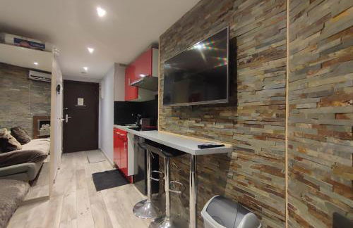 Studio les 2 Alpes au Village 1800m-Commerces et télésiège à 50m-Retour ski au pied - Photo 5