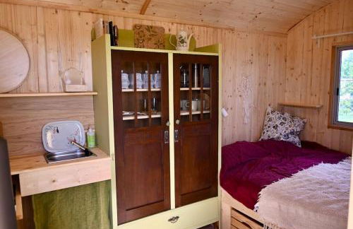 Bienenwagen Weitblick, Kamin, Sauna ganzjährig nutzbar - Foto 9