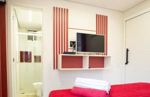 Lindo Flat temático - Asa Sul 913 apartamento - self checkin - garagem - Portaria 24h - Aeroporto - Rodoviária - Foto 13