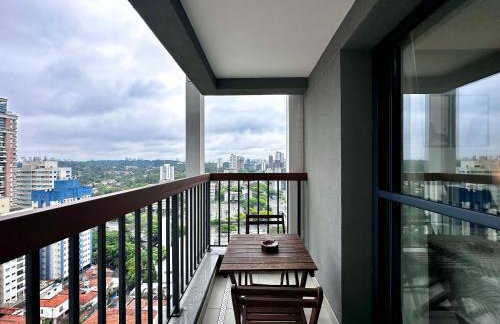 Studio com piscina a 1 minuto a pé do Metrô Brooklin - Foto 24