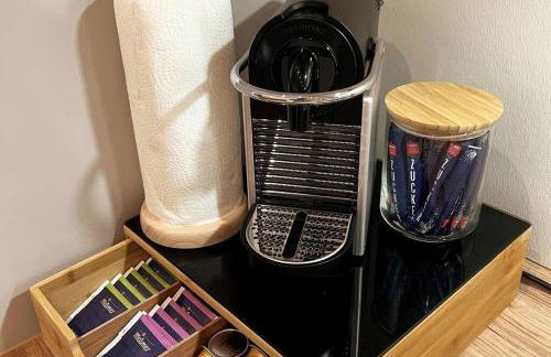 Soul-Apartment Balkon PrivatParkplatz 2 Boxspringbetten 55Zoll TV WLAN - Foto 11