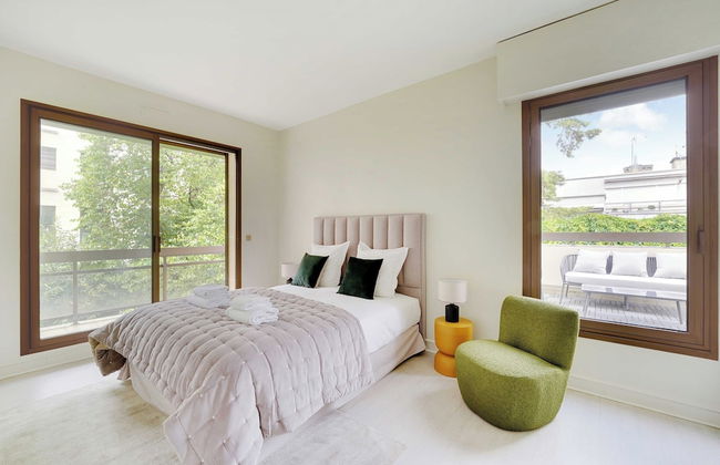 Modern apt With Balcony-2br/6p-neuilly-sur-seine - Foto 2