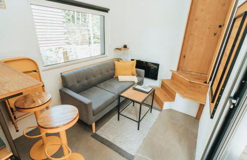 Modernes Tinyhouse Trailer Cabins am Waldrand - mit Seezugang - Foto 15