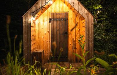 Schody do wody Domek z linią brzegową Kaszuby sauna goraca balia - Foto 26