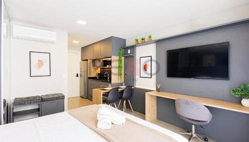 Apartamento business de alto padrão no Go24 com piscina - Foto 3