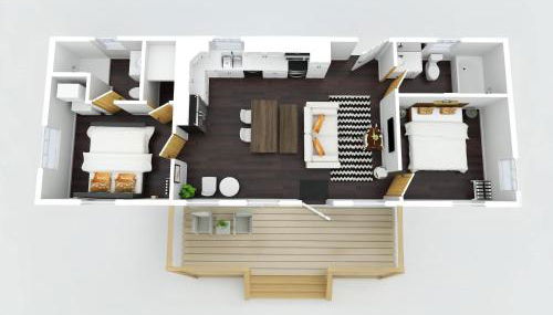 The Lodges at Eden Reserve - Back Cabins - Near Ark - Foto 5