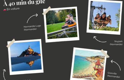 La Clef Decamp Moulin du Gast 35pers jacuzzi sauna billard baby - Foto 42