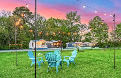 2 Villa D'Azur Luxury Tiny House Mins to Lake Guntersville, Downtown, Firepit - Foto 3