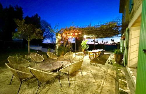 Mas Le Clos de Teillan 6 chambres 3 SDB, Piscine, Sauna, Bain à remous - Foto 59