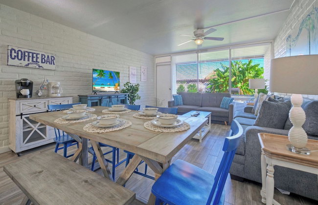 Beach Boardwalk Access Pool + Remodeled Interior Tropical Haven by Avantstay - Photo 104