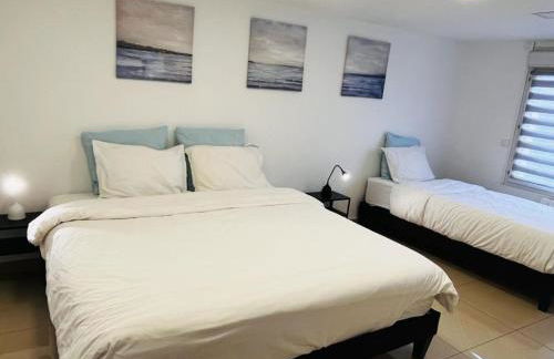 100m2 2 chambres 8 personnes - Grand parking et terrasse privée - Proche CDG-Parc expositions-Paris-Astérix-Disney - Foto 6