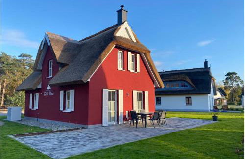 Modernes Reetdach-Ostseeferienhaus Bella Mare, Insel Usedom mit Sauna, Kamin & Sonnenterrasse - Foto 9