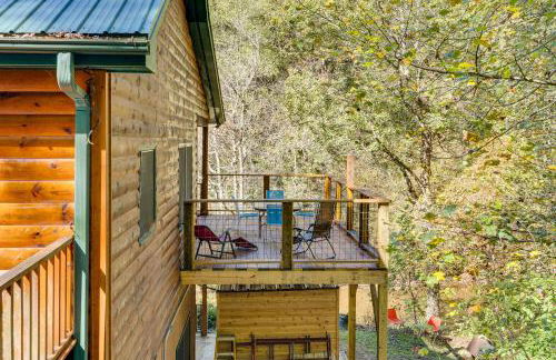 Deck and Sauna Avalon Woods Riverfront Retreat - Foto 26