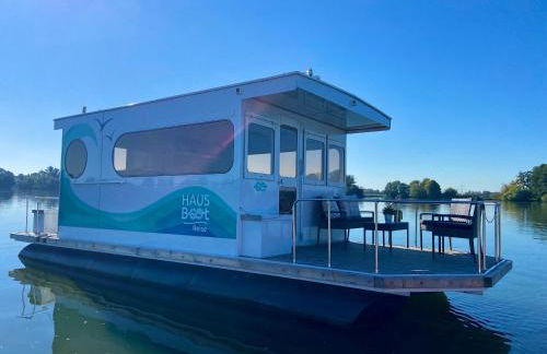 HAUSBOOT - Schwimmende feststehende Ferienwohnung direkt auf der Havel mit Weitblick aufs Wasser - Foto 38