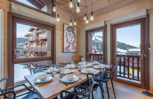 Chalet mitoyen exceptionnel à Courchevel 1650, 4 chambres en suite, animaux admis - FR-1-563-137 - Foto 11