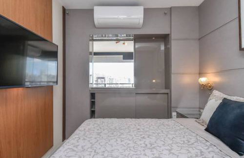 Flat sensacional 5 pessoas em condomínio moderno 2 suites climatizados - Foto 10
