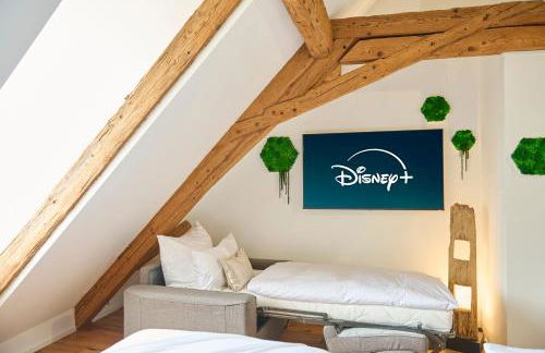 WOOD WORLD Luxury II Massage - Bergblick - Parken - Küche - Light Show - Trampolin - Foto 19