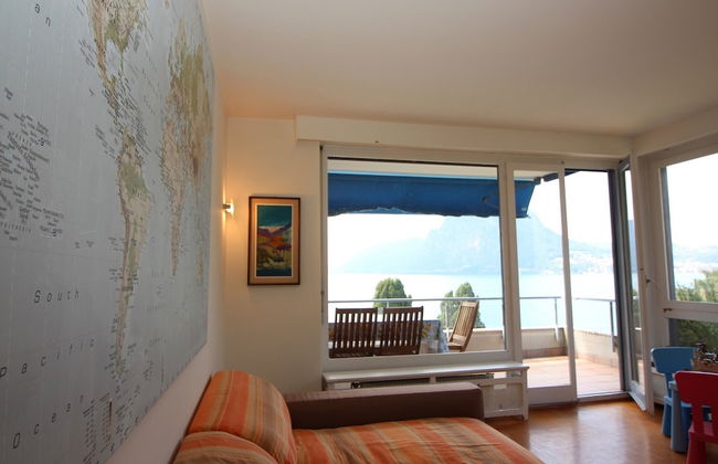 Lugano Blue Marine On Lake Shore - Foto 8