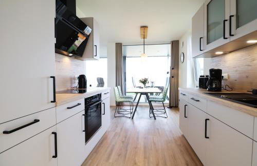 BeltBlick 8 - Moderne Ferienwohnung mit unverbauten Meerblick & Sauna! - Foto 19