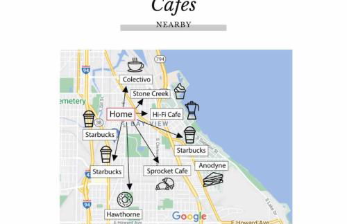 6BR Spacious Bay View Duplex, Sleeps 12, Near DT - Foto 38