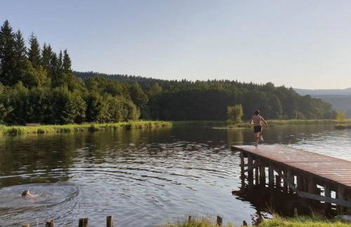 Komfortowy dom z bali koło Zieleńca z widokiem na góry - Foto 42