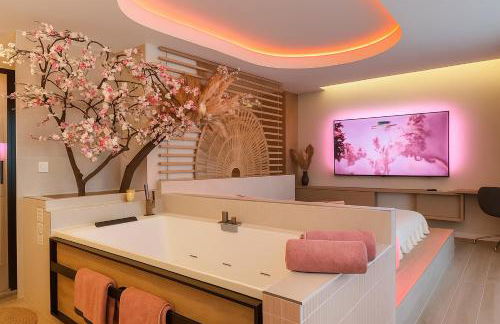 Blossom Suite-Hyper centre Jacuzzi Balcon clim - Foto 1