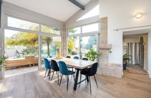 Les Pierres Sèches - house with pool and open view near the village - Photo 13