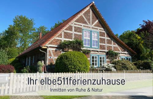 elbe511ferienzuhause im parkähnlichen Garten mit Teich - Foto 1