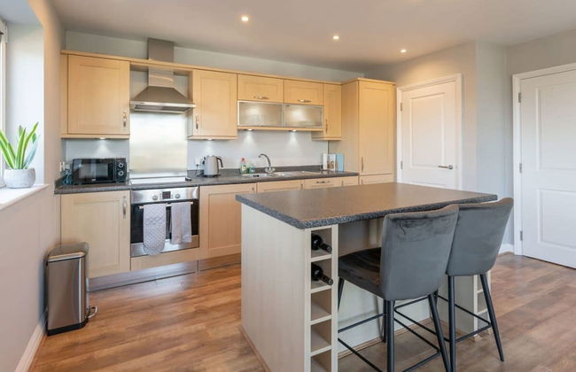 Luxury 2 Bed Apartment Parking by NEC Solihull - Foto 3