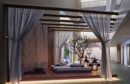 Lindo flat em prédio luxuoso - Excelente localização - Foto 45