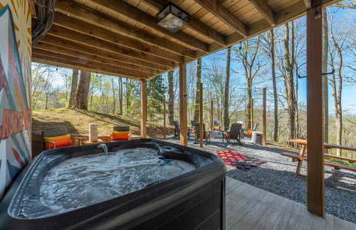 Asheville Private Retreat Game Room Hot Tub - Foto 69