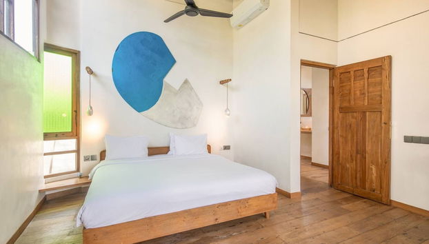 BA Villa 8 1 BR Villa 800 to Echo Beac Elegant 1-br Villa With Pool 800m to Echo Beach - Foto 5, Habitación