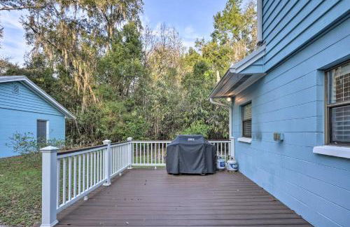 20 Mi to UF Campus Santa Fe Lake Escape with Dock! - Foto 28