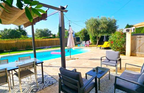 App jacuzzi & piscine privée - loveroom - Suite Emeraude - Foto 8