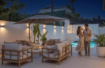 VACATION MARBELLA I Villa Ava, Private Heated Pool, Rooftop Hot Tub, Sauna, Luxury Interior, Golf and Sea Nearby - Foto 16