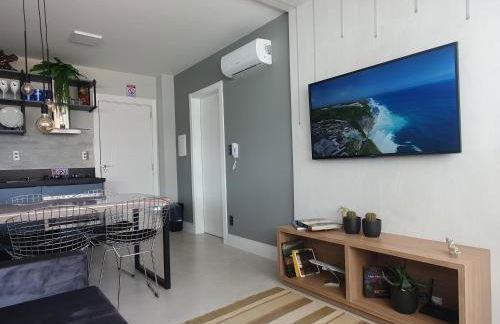 Lindo apto tudo novinho, prédio frente mar - Foto 15