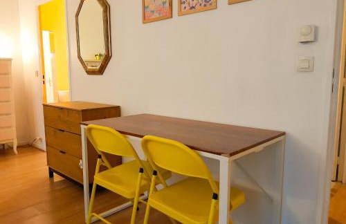 Grand T1 proche RER A, Vrai lit, Cuisine séparée, RDC - Foto 3