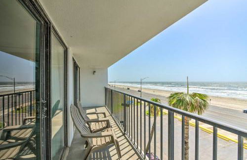 Ocean-View Balcony and Pool Access Galveston Gem! - Foto 20