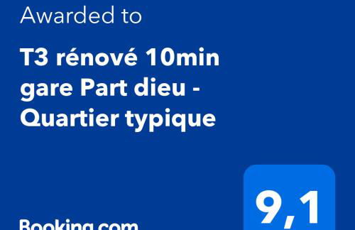 T3 rénové 10min gare Part dieu - Quartier typique - Foto 16
