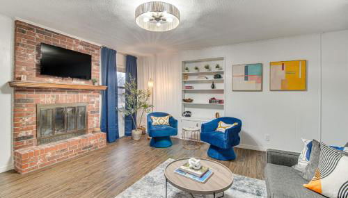 Right Off Route 66 Retro Vinita Home with Game Room - Foto 5