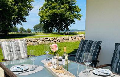 Reetdach-Ferienhaus "ANNI" mit direktem Meerblick, Sauna und Kamin - Foto 14