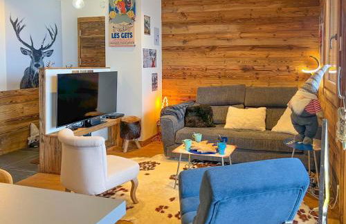 Bel appartement aux Gets avec sauna, jacuzzi et Wi-Fi - FR-1-671-289 - Foto 10