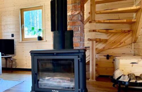 Mazurska bania u Pana Szeptuna - drewniany dom na skraju lasu - Foto 10