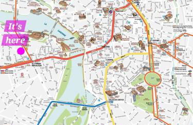 T2 Calme absolu - Coeur Toulouse - Saint Cyprien - climatisation - Terrasse arborée - Foto 7