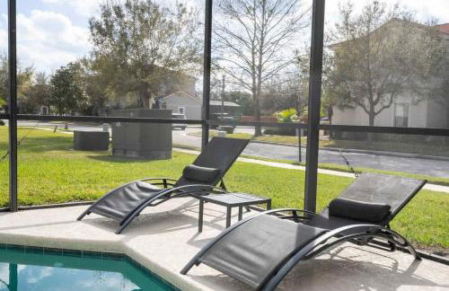Four Bedroom w/ Screened Pool Close to Disney 4572 - Foto 22