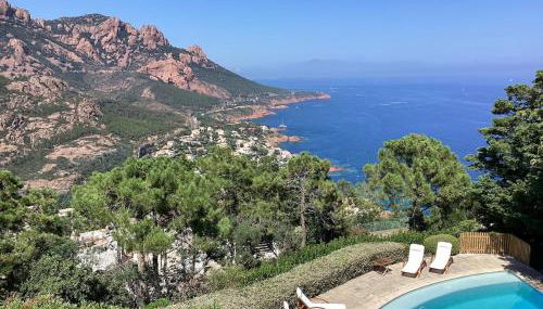 Appartement à Anthéor avec vaste piscine, vue mer et montagne - Foto 4